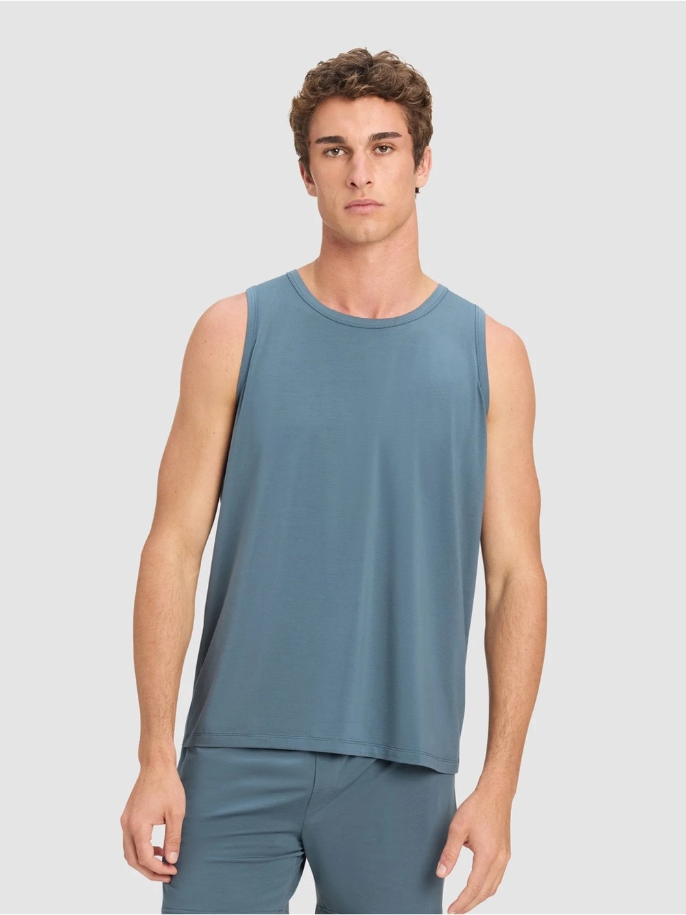 Cozy Earth Men's First Layer Pajama Tank - L